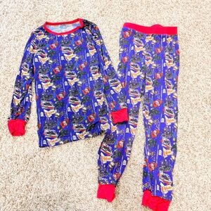 Pickles & Pralines Bamboo The Polar Express Pajama Set Size 5T
